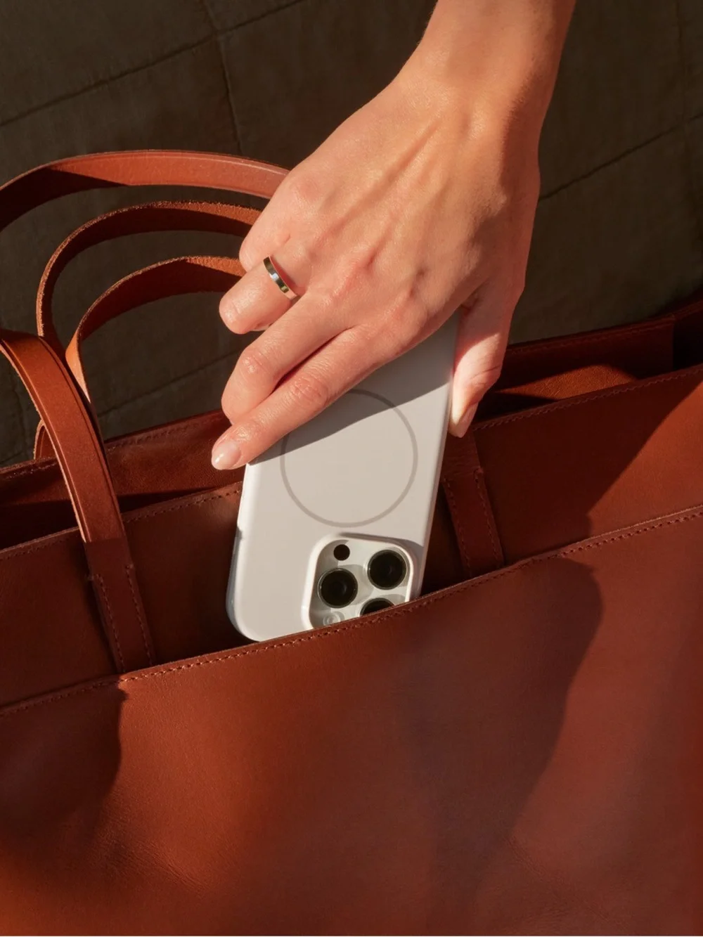 NIB Beats iPhone 16 Pro Max Case with MagSafe in Stone